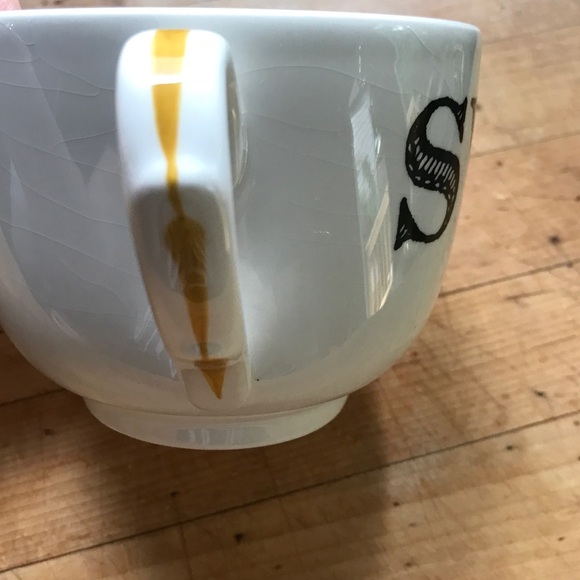 Sir/Madam Endearment Sweetie Grand Cup Large Hygge Mug in Black, Cream and Gold - Picture 9 of 12